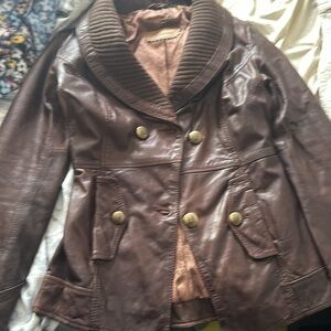 Guess leather jacket